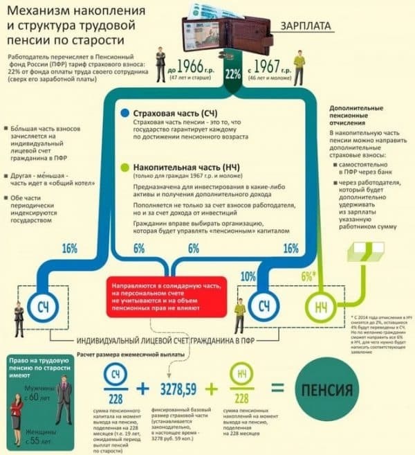 Как начисляются пенсионные баллы за уход за ребенком