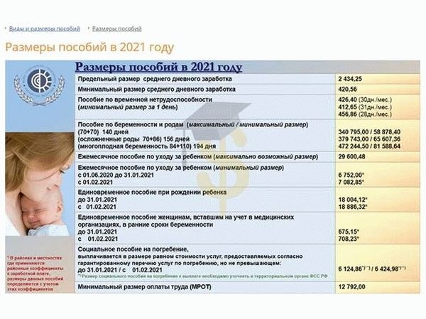 Размеры новых выплат при рождении пятого ребенка в 2025 году