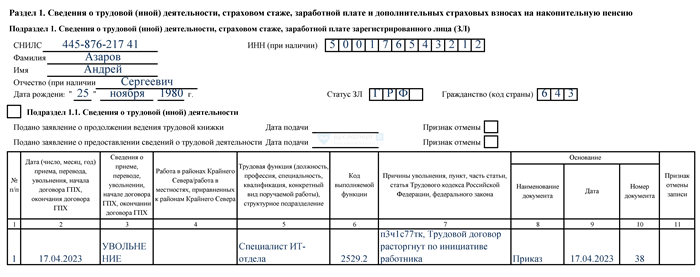 Штраф за несдачу отчёта П-1